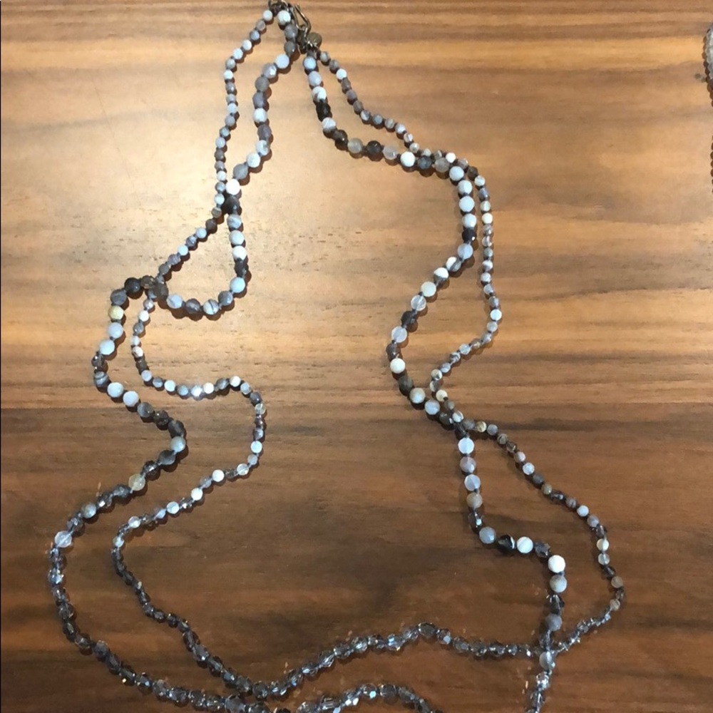 Chan Luu semi precious stone double strand